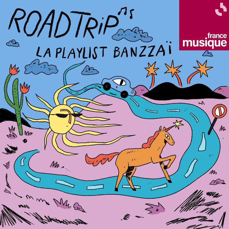 Animation de radio France Musique aujourd'hui en direct, studio moderne, présentateur et invités passionnés